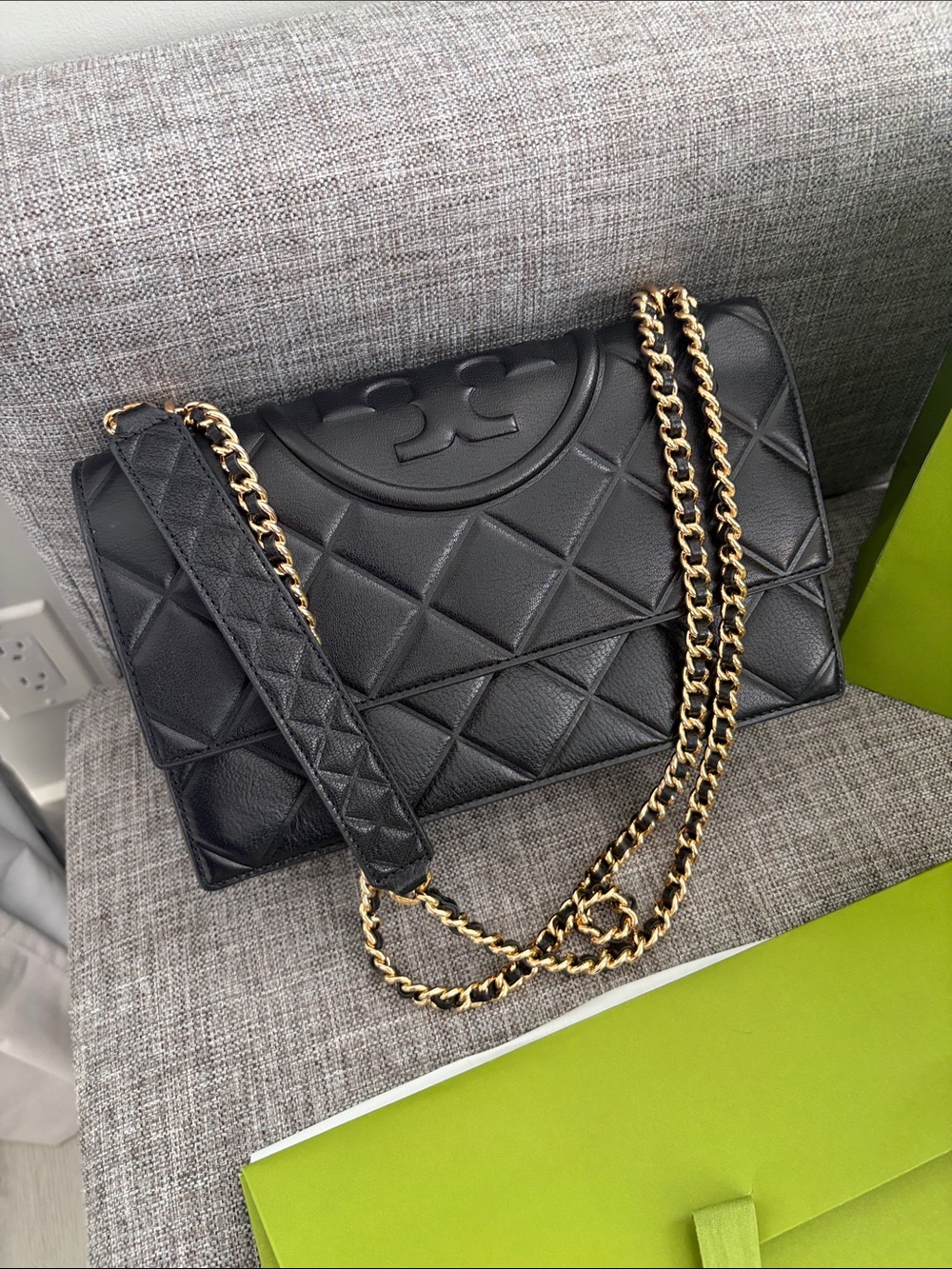 Tory Burch quilted bag🖤